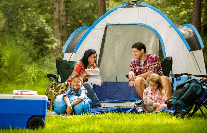 family campsite